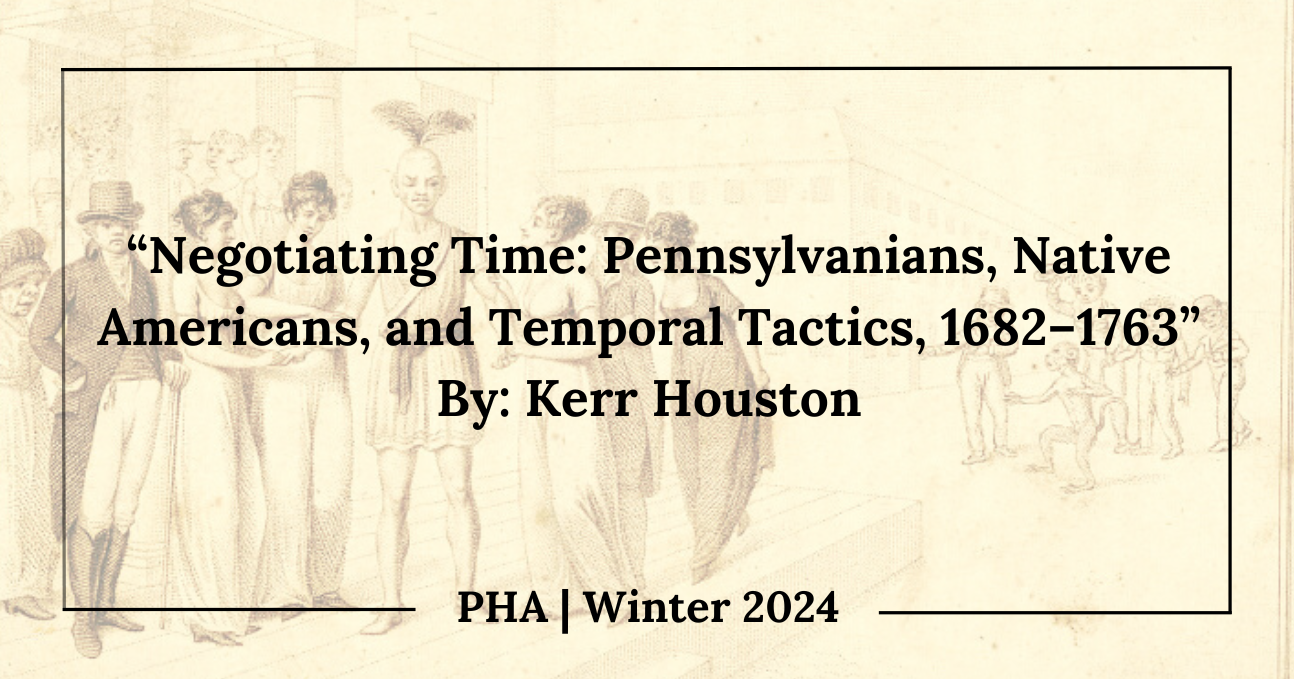 Pennsylvania History Presents… PHA