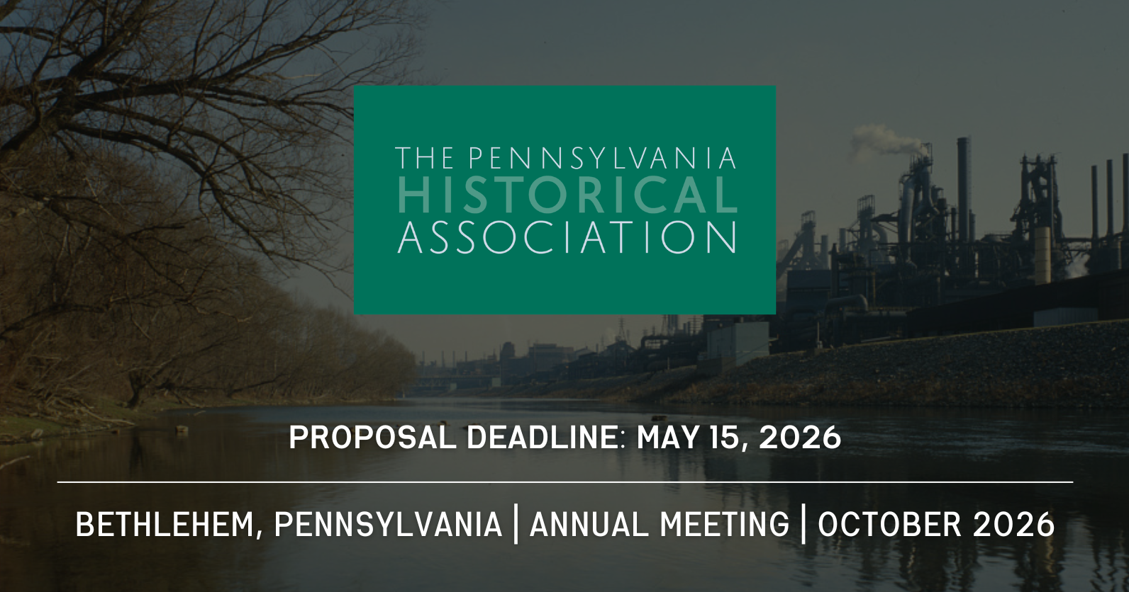 2026 Annual Meeting of the Pennsylvania Historical Association